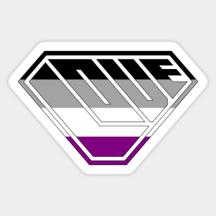 Love SuperEmpowered (Black, Grey, White & Purple) Sticker